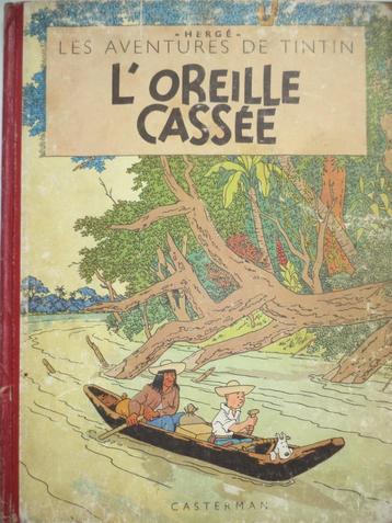 1947 L'Oreille Cassée - Les aventures de TINTIN Hergé Caster
