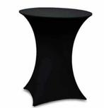 Table mange debout pour vos occasions avec housses noires, Enlèvement ou Envoi