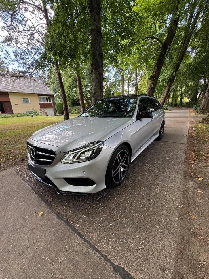 Mercedes E220d. AMG Pack. Station wagen ful option. Euro6, Auto's, Mercedes-Benz, Particulier, E-Klasse, ABS, Achteruitrijcamera