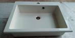 Lavabo 50X40 porcelaine blanc impeccable, Enlèvement, Comme neuf, Lavabo