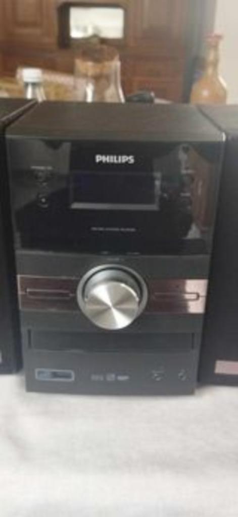 Microchaîne Philips MCM305, TV, Hi-fi & Vidéo, Chaîne Hi-fi, Utilisé, Lecteur CD, Tuner ou Radio, Haut-parleurs, Philips, Micro chaîne