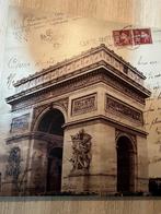 PARIJS canvas GROOT 60cmx60cm Als Nieuw, Huis en Inrichting, Nieuw, Overige typen, 50 tot 75 cm, 50 tot 75 cm