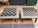 Speeltafel, 1x schaak, 1x dam, 50 tot 100 cm, Minder dan 50 cm, Zo goed als nieuw, Overige houtsoorten