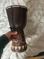 Kleine maat zeldzame djembe met handgemaakt, Ophalen of Verzenden, Zo goed als nieuw