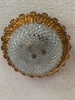 Art deco plafondlamp in zeer goede staat werkt nog steeds, Huis en Inrichting, Ophalen, Zo goed als nieuw, Glas, Art deco