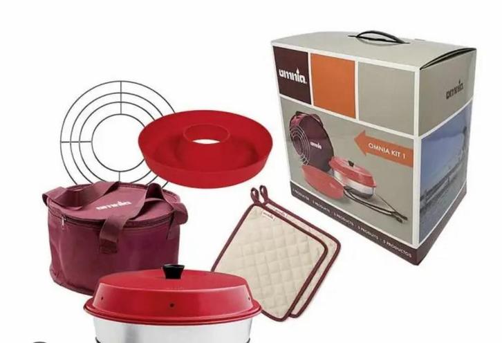 OMNIA kooktoestel kit 1, Caravans en Kamperen, Kampeeraccessoires, Nieuw, Ophalen