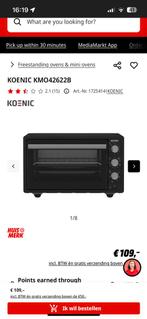Fours electrique koenic 42L, Electroménager, Enlèvement, Comme neuf, Autoportant, Four