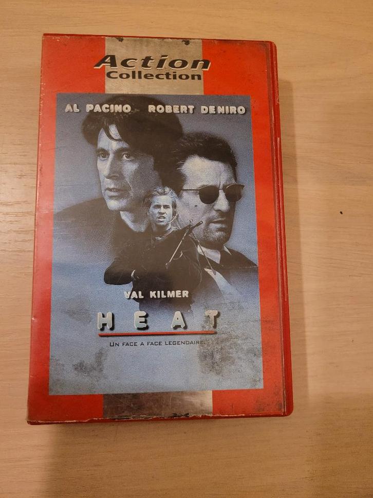 k7 vhs Heat, Cd's en Dvd's, VHS | Film, Zo goed als nieuw, Thrillers en Misdaad, Ophalen of Verzenden