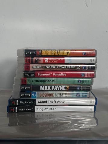 Playstation Game LOT - PS2 en PS3 beschikbaar voor biedingen