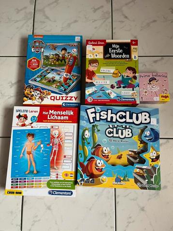 Spelletjes en puzzels beschikbaar voor biedingen