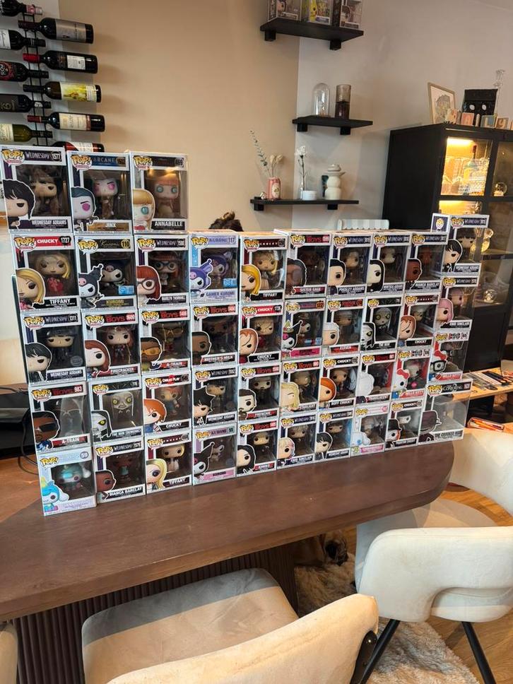 Vente en vrac de Funko Pops Wednesday, Horror, Kuromi, etc., Collections, Collections complètes & Collections, Enlèvement ou Envoi