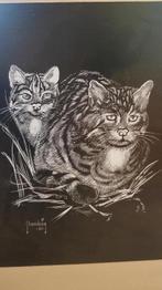 Cadre de chat bauduin, TV, Hi-fi & Vidéo, Photo | Cadres photo, Enlèvement ou Envoi