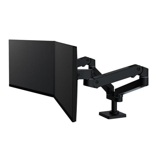 Support bras double écrans Ergotron (jusqu'à 27 pouces), Computers en Software, Laptopstandaarden, Nieuw, In diepte verstelbaar