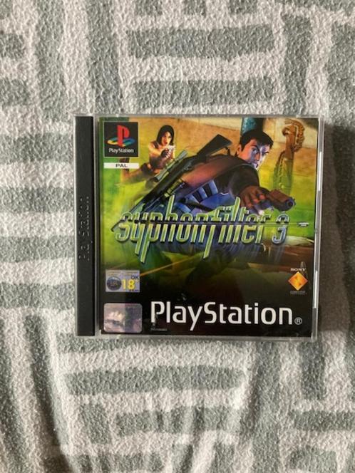 PS1 game: Syphon filter 3, Consoles de jeu & Jeux vidéo, Jeux | Sony PlayStation 1, Comme neuf, Aventure et Action, 2 joueurs