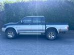 Mitsubishi L200 GLX | 4x4 | 5 PL | Airco, Auto's, Mitsubishi, 2500 cc, Stof, Gebruikt, Zwart
