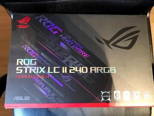 Watercooling Asus Rog Strix LC II 240 argb, Computers en Software, Computerkoelers, Nieuw, Waterkoeling, Ophalen of Verzenden