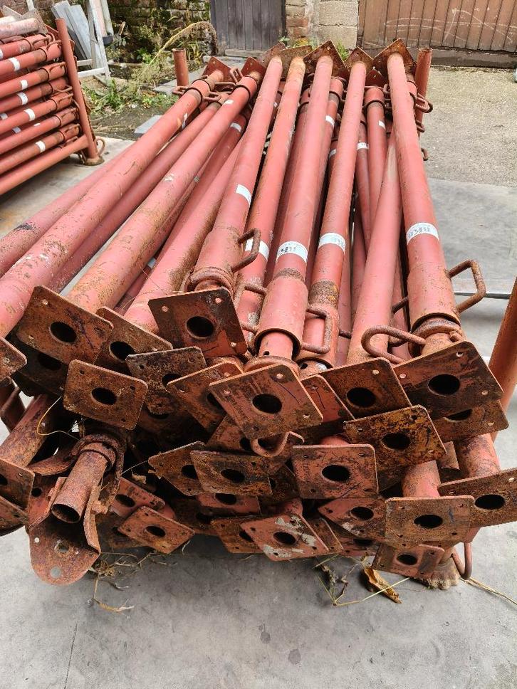 Stippen schoren stutten, Doe-het-zelf en Bouw, Steigers, Gebruikt, Ophalen