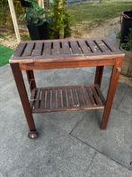 Desserte de Jardin Chariot, Ophalen, Gebruikt, Hout