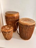 Tam tam, batterie, art africain, Congo, Envoi