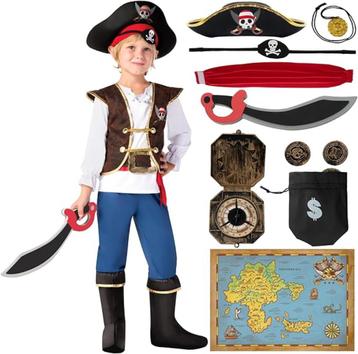 Piratenkostuum voor jongens SNELLE GRATIS LEVERING, Kinderen en Baby's, Verzenden, Nieuw, Jongen