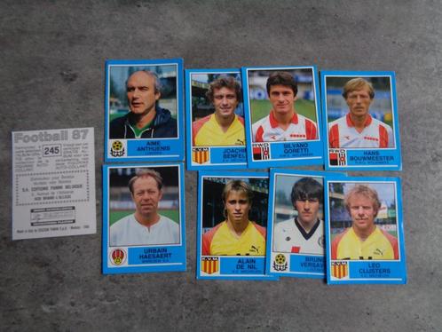 PANINI FOOTBALL 87 stickers voetbal anno 1987  9x **********, Hobby en Vrije tijd, Stickers en Plaatjes, Verzenden