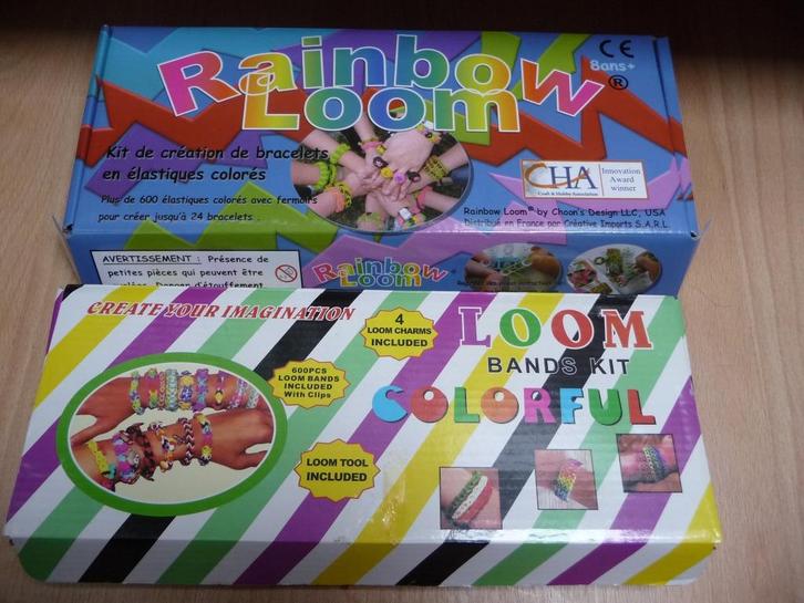 lot de rainbow loon, Hobby en Vrije tijd, Kralen en Sieraden maken, Zo goed als nieuw, Overige typen, Ophalen