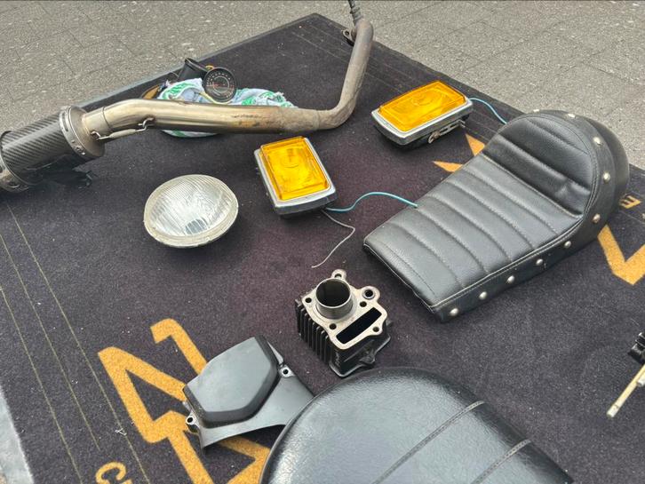 Dax/monkey/chaly onderdelen, Fietsen en Brommers, Brommeronderdelen | Algemeen, Gebruikt, Overige typen, Ophalen