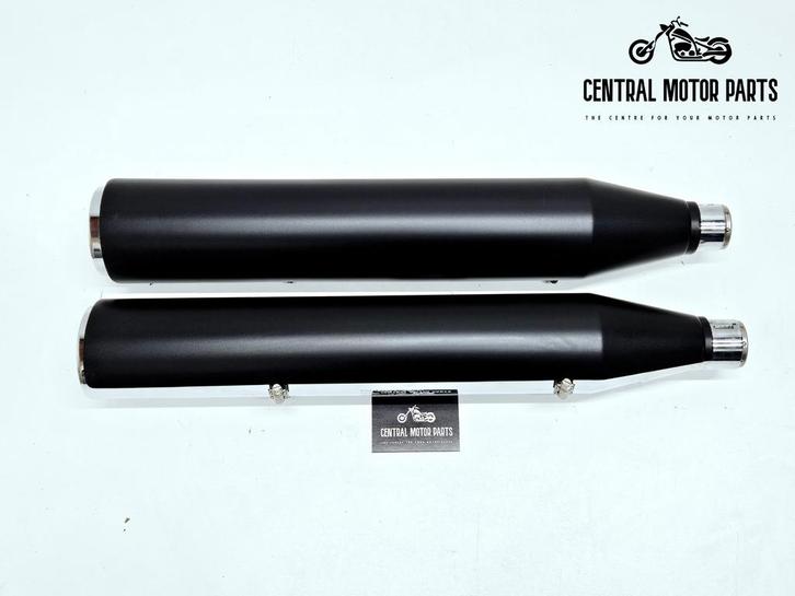 Dempers Softail 2018-up + Denim Black hitteschilden, Motoren, Onderdelen | Harley-Davidson, Gebruikt, Ophalen of Verzenden