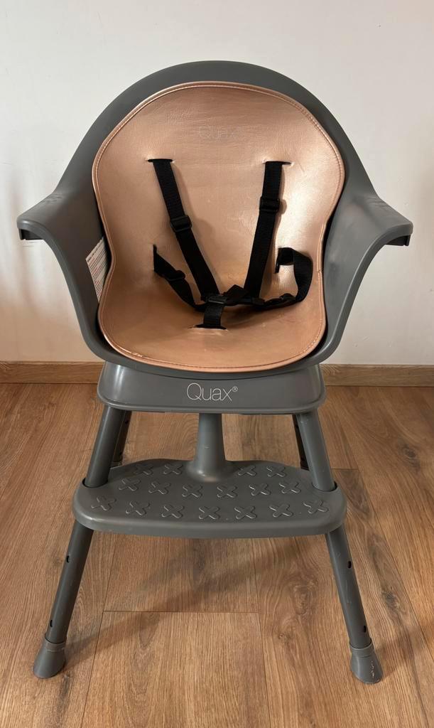 Quax eetstoel, Kinderen en Baby's, Kinderstoelen, Zo goed als nieuw, Afneembaar eetblad, Ophalen