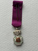 Commande MINI Knight L1 argentée, Enlèvement ou Envoi, Armée de terre, Ruban, Médaille ou Ailes