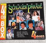 Coffret 4 CD Deutsche Schlager Parade, Comme neuf, Coffret, Enlèvement ou Envoi