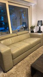 Set Salon en cuir 3+3+2 ( avec relax électrique), Maison & Meubles, 200 à 250 cm, Banc droit, Comme neuf, Enlèvement