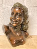 Borstbeeld uit kalk, Antiek en Kunst, Ophalen