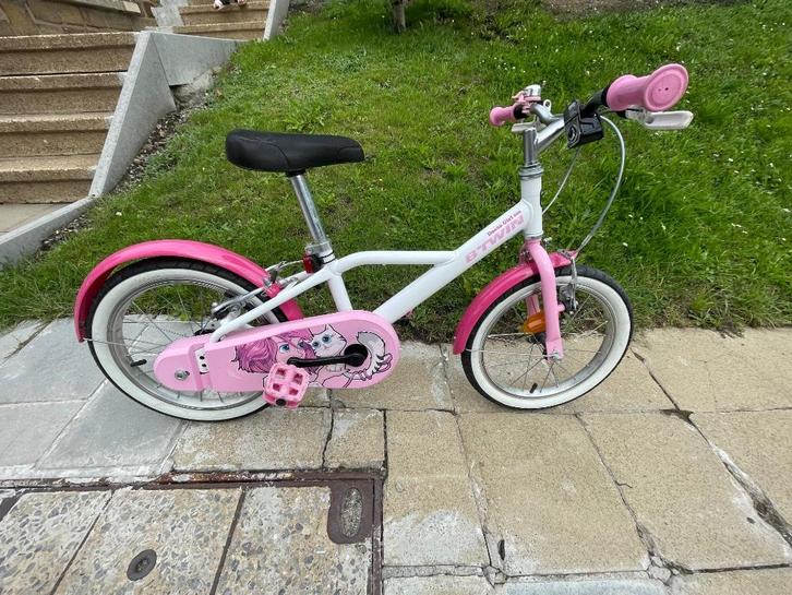 Vélo 16 pouces, Fietsen en Brommers, Fietsen | Kinderfietsjes, Zo goed als nieuw, 16 tot 20 inch, Zijwieltjes, Ophalen
