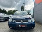 Vw polo AUTOMAAT 149dkm 1.4 benzine digitale airco 5deurs, Stof, 1398 cc, Blauw, Bedrijf
