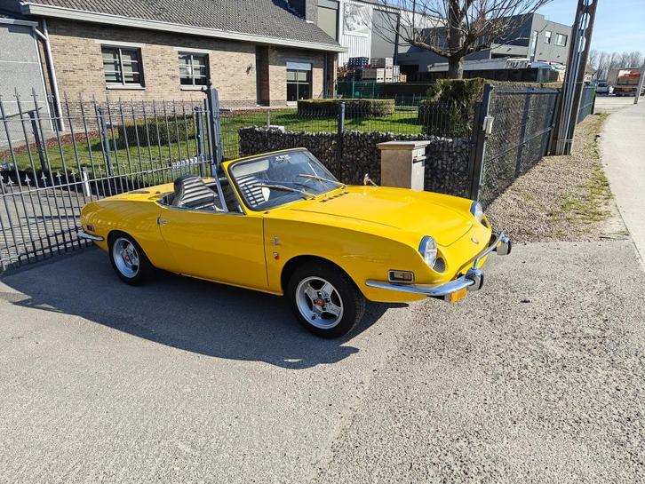 FIAT 850 CABRIO SPYDER 1970, Auto's, Oldtimers, Particulier, Lichtmetalen velgen, Radio, Fiat, Benzine, Coupé, 2 deurs, Handgeschakeld