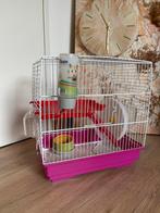 Ferplast Hamsterkooi Laura, Dieren en Toebehoren, Knaagdieren en Konijnen | Hokken en Kooien, Kooi, Minder dan 75 cm, Zo goed als nieuw