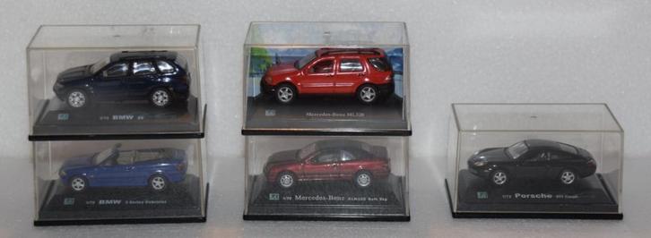 Hongwell - BMW/Mercedes/Porsche à l'échelle 1/72, Hobby & Loisirs créatifs, Voitures miniatures | Échelles Autre, Neuf, Voiture