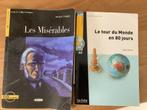 Leesboeken Misérables + tour Monde 80j + Ibrahim Fl. Coran, Ophalen, Frans