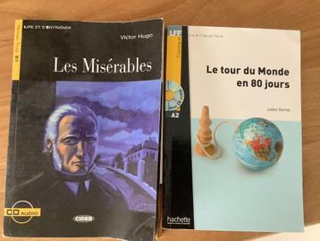 Leesboeken Misérables + tour Monde 80j + Ibrahim Fl. Coran  beschikbaar voor biedingen