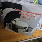 Roestvrijstalen spaghetti set 5 delig, Ophalen, Zo goed als nieuw