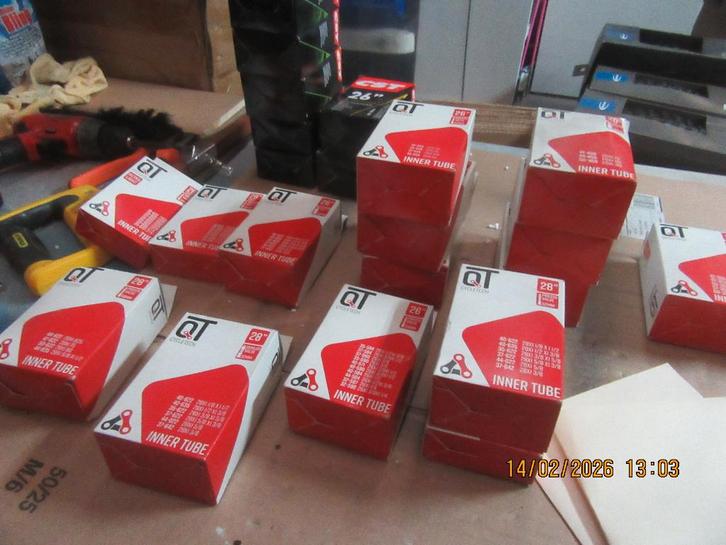 chambre a air /a la piece ou le lot voir detail, Fietsen en Brommers, Fietsonderdelen, Nieuw, Algemeen, Ophalen of Verzenden