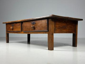 Franse boeren Salontafel antiek 170cm beschikbaar voor biedingen