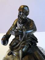 Brons - L'immortalité de l'âme  -   Socrates, Ophalen of Verzenden, Brons