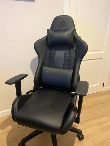 CORSAIR TC100 relaxed leatherette zwart beschikbaar voor biedingen