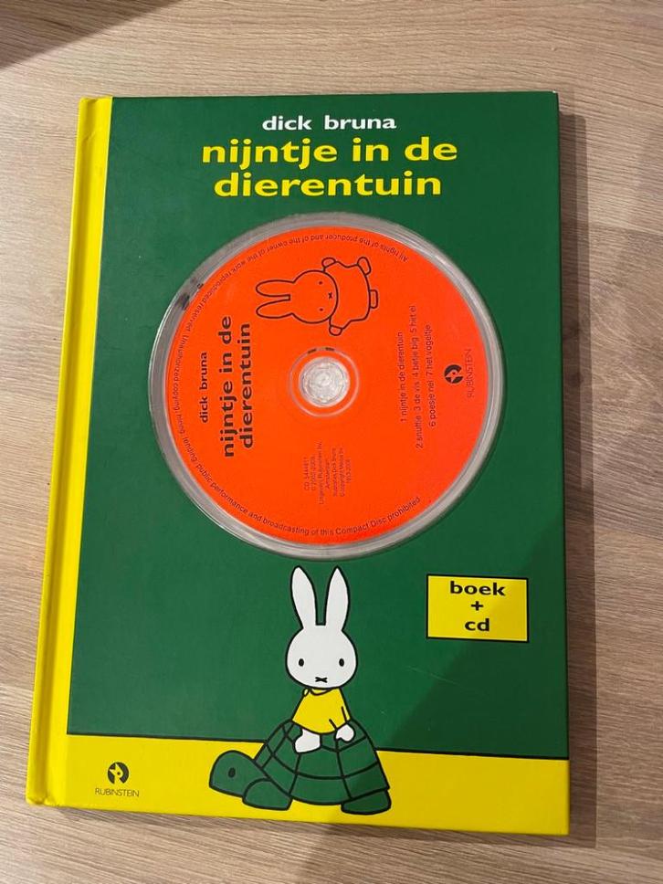 Nijntje in de dierentuin: boek en CD, Boeken, Kinderboeken | Kleuters, Ophalen of Verzenden