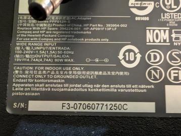 Hp envy dv6500 chargeur  beschikbaar voor biedingen