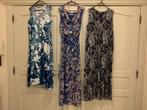 3 lange kleeedjes maat M/42 samen 3 stuks voor 10 euro, Enlèvement, Comme neuf, Taille 38/40 (M)