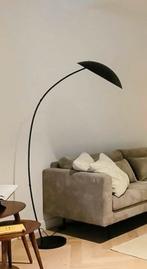 Design staande lamp,mat zwart, Ophalen