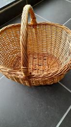 rieten mand, Huis en Inrichting, Ophalen, Gebruikt, Mand, Riet